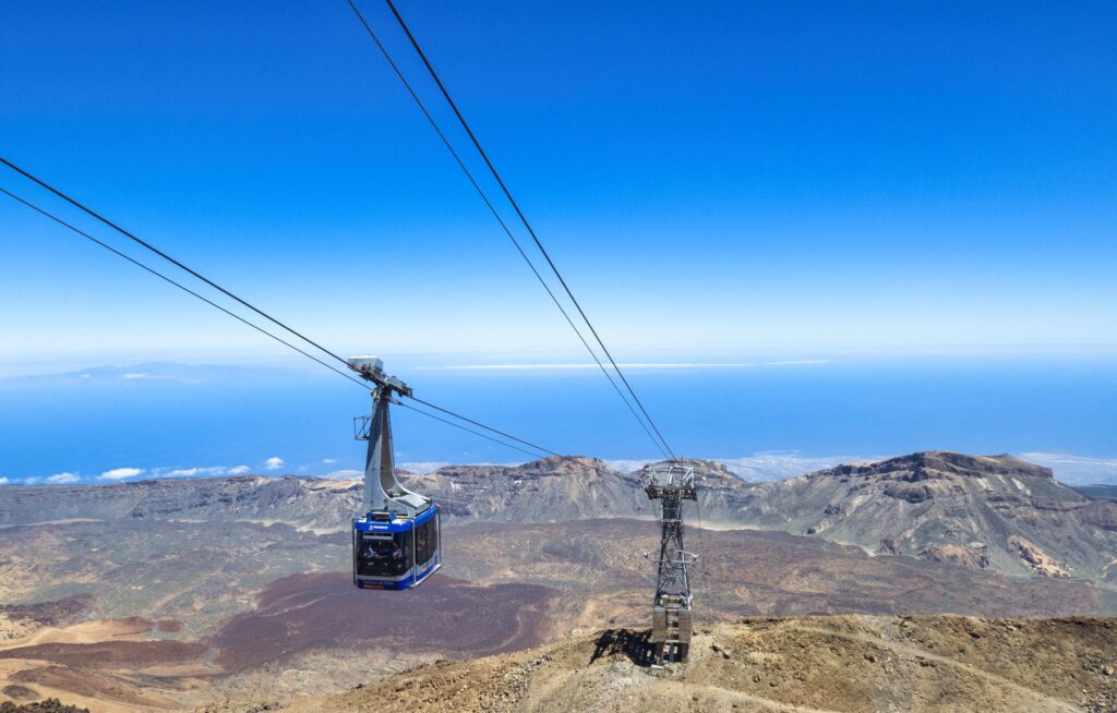 Teide-Seilbahn - Teléferico del Teide